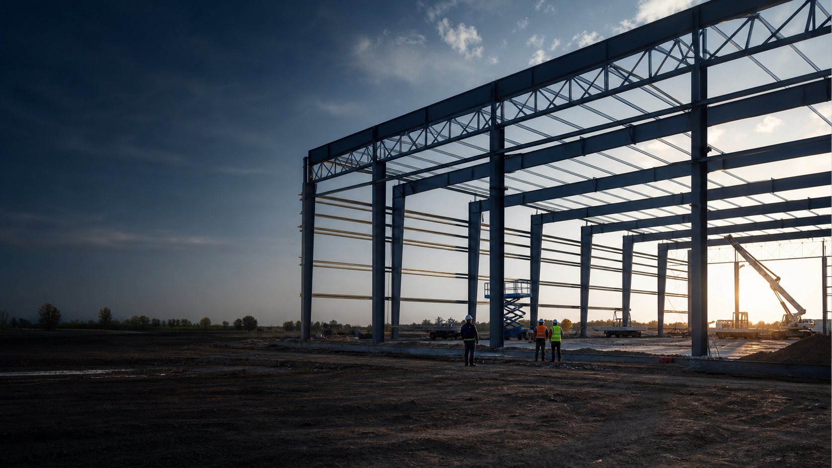 Montaje de estructura metálica