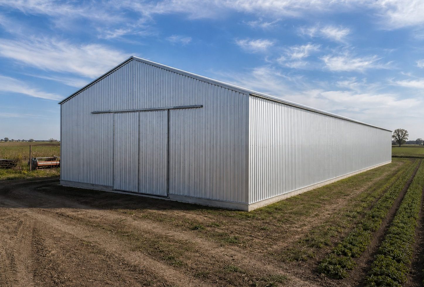 Galpón cerrado de 300 m²